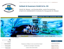 Tablet Screenshot of helbeck.de